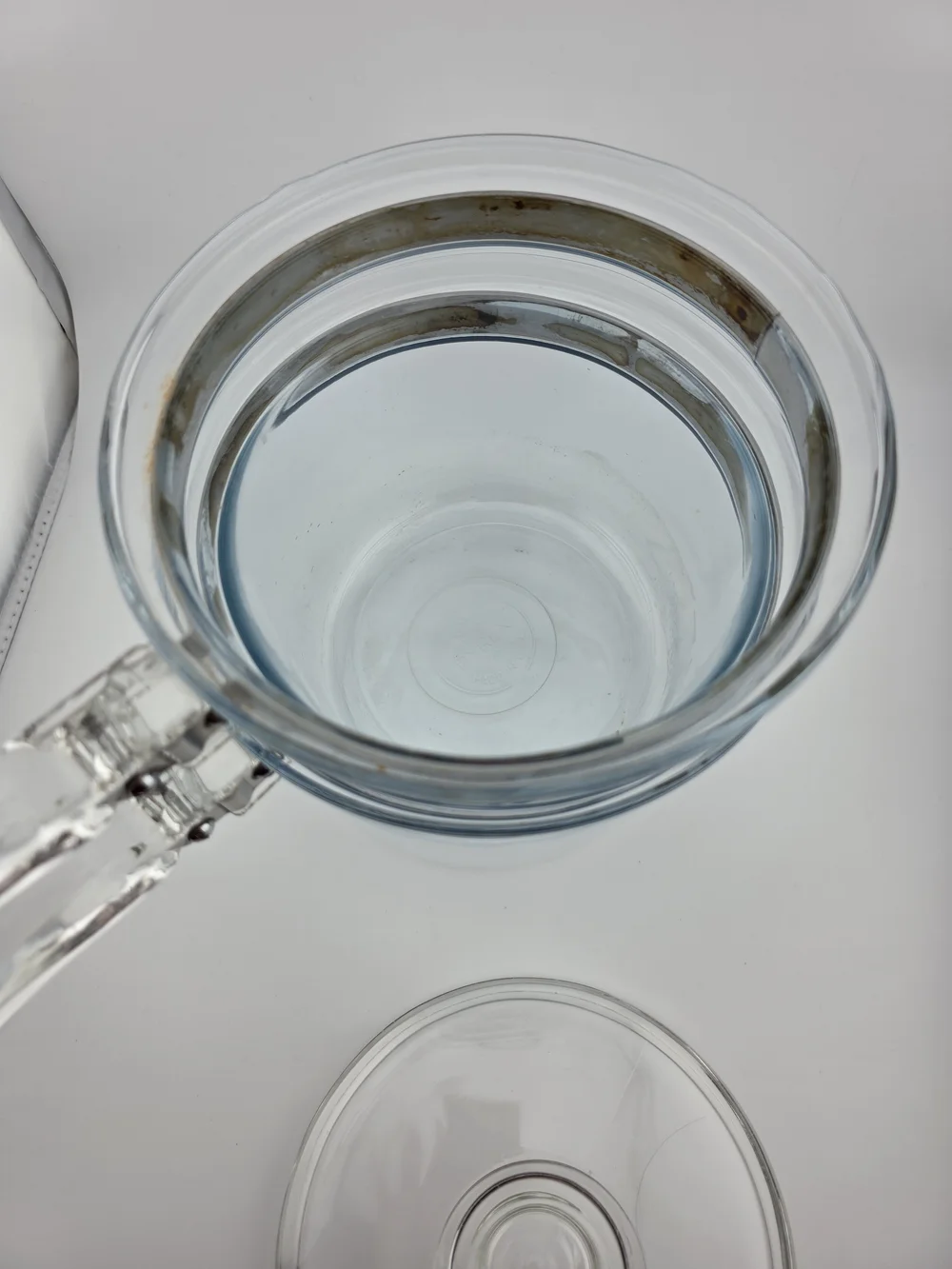 Vintage Pyrex Flameware 6283 Glass Double Boiler Set